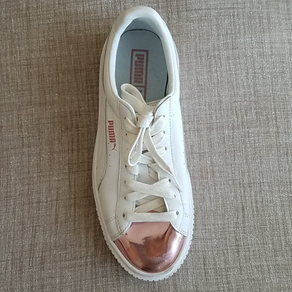 puma rose gold shoes